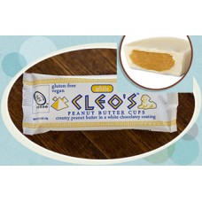 Go Max Go CLEO'S WHITE Vegan Peanut Butter Cups OR 12-PACK AT 10% DISCOUNT!